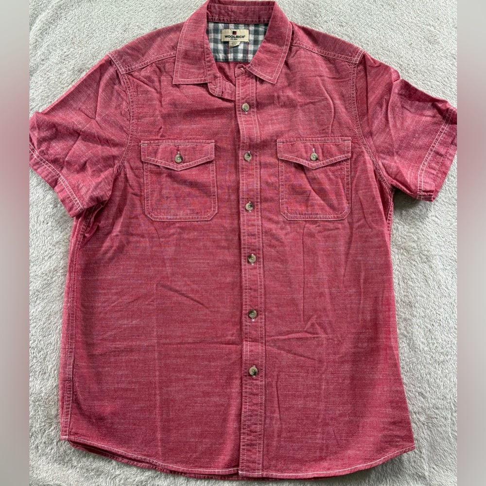 Woolrich Men's Casual Button Down Shirt (M)